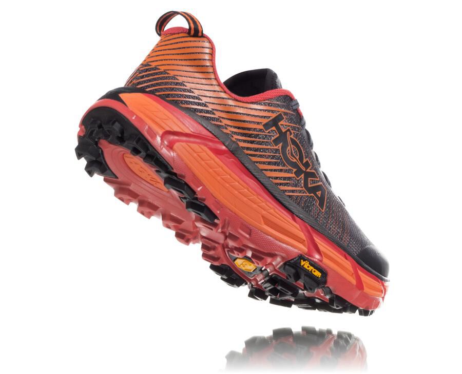 Hoka One One Trailsko Dame - Evo Mafate 2 - Sort/Rød - 157680JYR